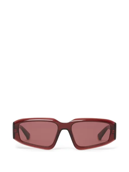 Ochelari de soare Stella Mccartney Eyewear cu imprimeu geometric roșu