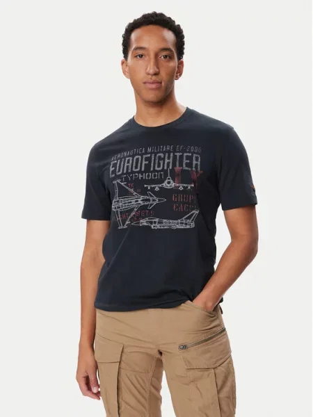 Aeronautica Militare T-Shirt Σκούρο μπλε