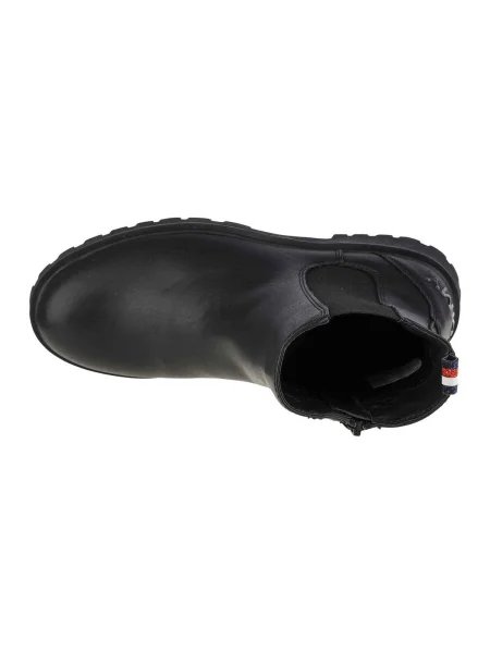 Botine chelsea copii Tommy Hilfiger negru