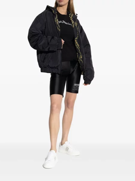 Tricou Versace Jeans Couture cu imagine negru