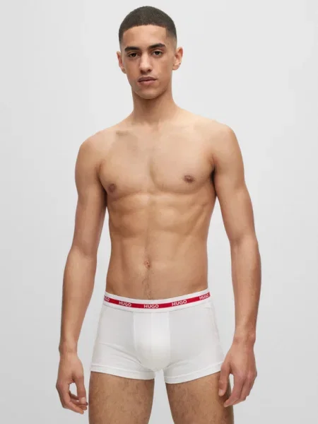 Hugo Bodywear boxeralsó trunk triplet planet fehér
