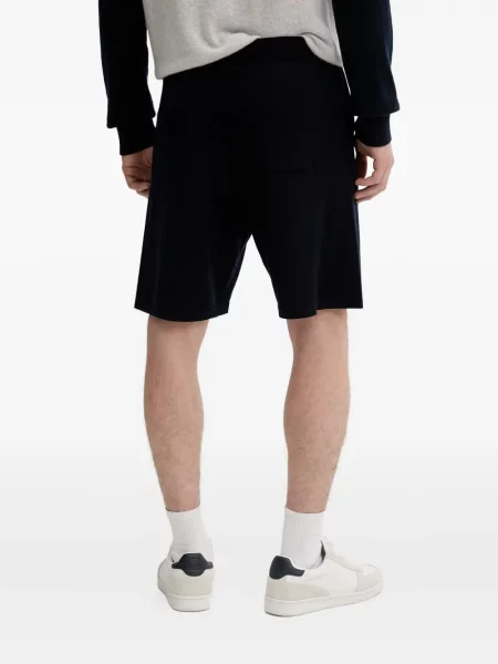 Pantaloni scurți From Future cu broderie albastru