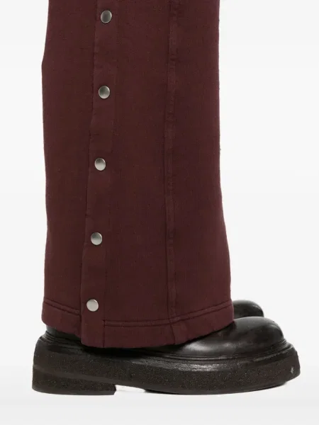 Pantaloni Rick Owens Drkshdw roșu