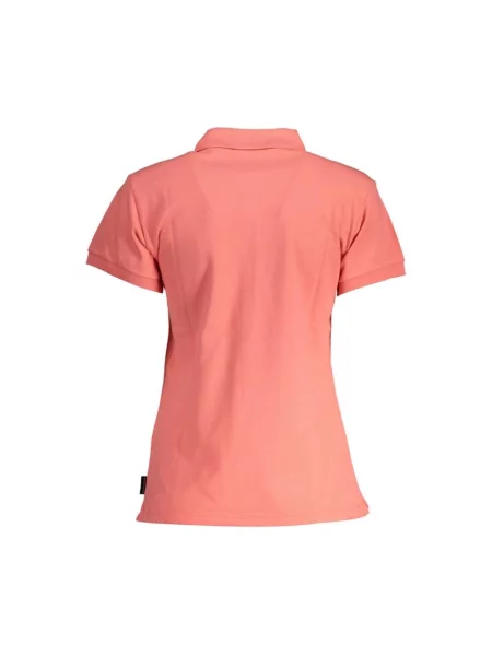 Koszulka polo North Sails z krótkim rękawem różowa