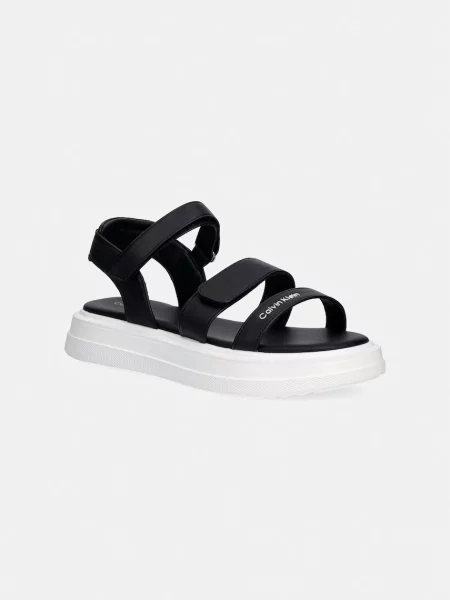 Calvin Klein Jeans sandale za djecu crna