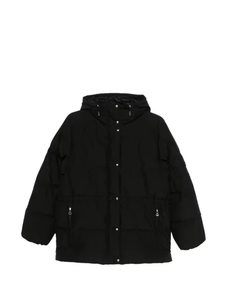 Páperová bunda Moncler čierna