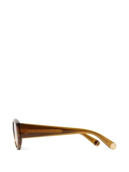 Saulės akiniai Stella Mccartney Eyewear ruda