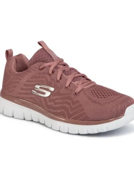 Pantofi Skechers violet