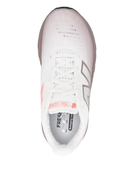 Sneakerși New Balance cu autograf alb