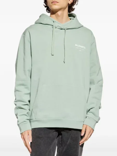 Hanorac cu glugă Allsaints verde