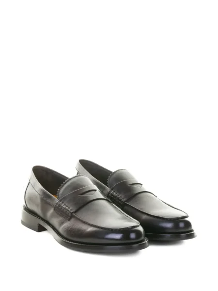 Pantofi loafer Doucal's din piele maro