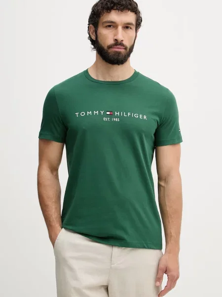 Tommy Hilfiger T-shirt zielona
