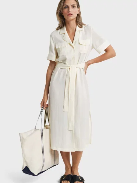 Костюмное платье Gant белое