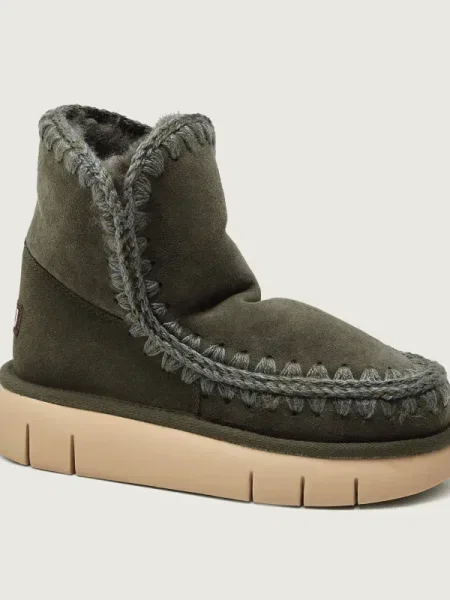 Botine Mou verde