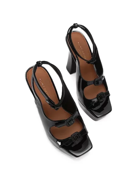 Sandale Kurt Geiger London s platformom sa kopčom crna