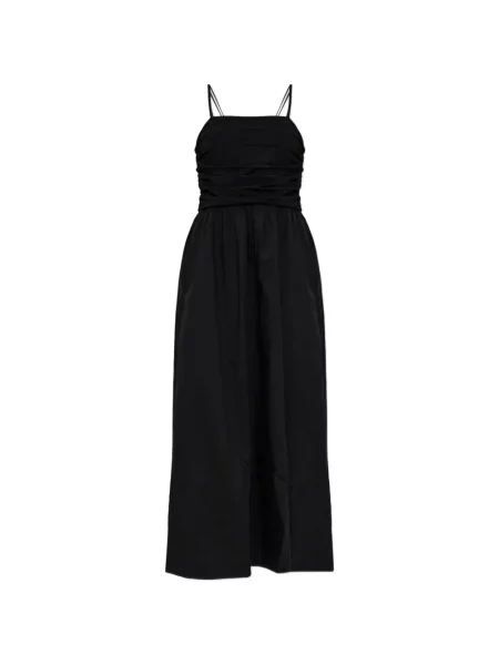 Rochie Gestuz cu volane negru