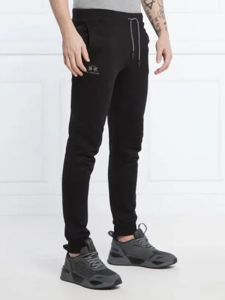 La Martina Pantaloni de trening negru