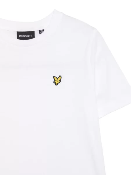 Koszulka dziecięca Lyle & Scott biała