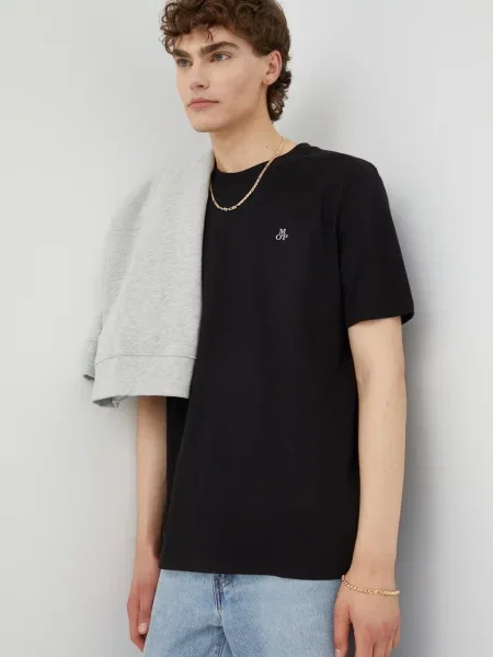 Marc O'Polo basic tričko černé