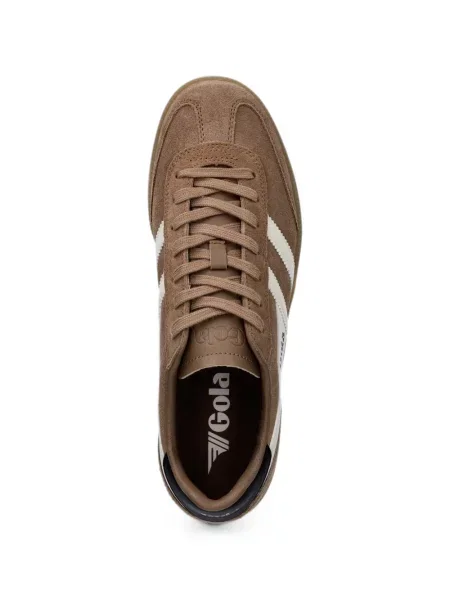 Szarvasbőr sneaker Gola autogrammal barna