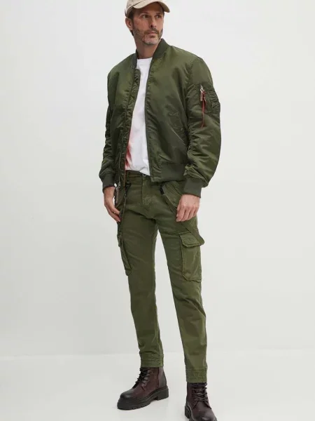 Παντελόνι Alpha Industries Utility Pant πράσινο