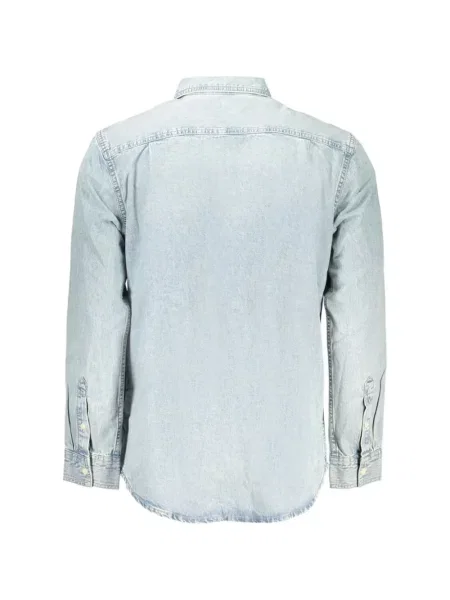 Cămașă de blugi Calvin Klein albastru