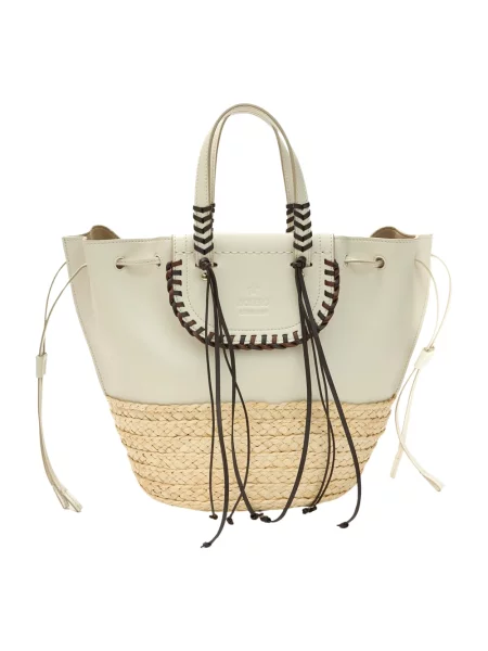 Marynarka Cuba Lab skórzana biała