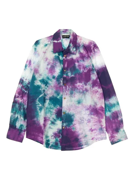 Tie dye koszula Mauna Kea z długim rękawem