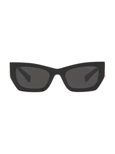 Ochelari de soare Miu Miu Eyewear cu autograf negru