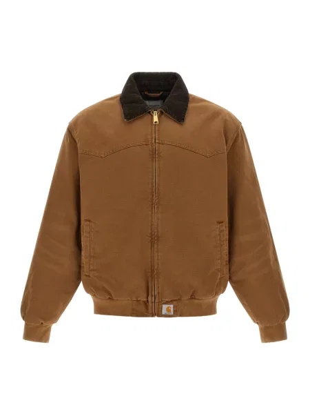 Kurtka Carhartt Wip brązowa