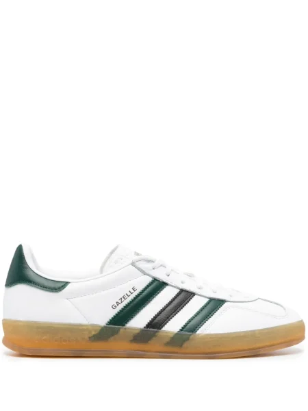 Sneakerși Adidas Gazelle din piele alb