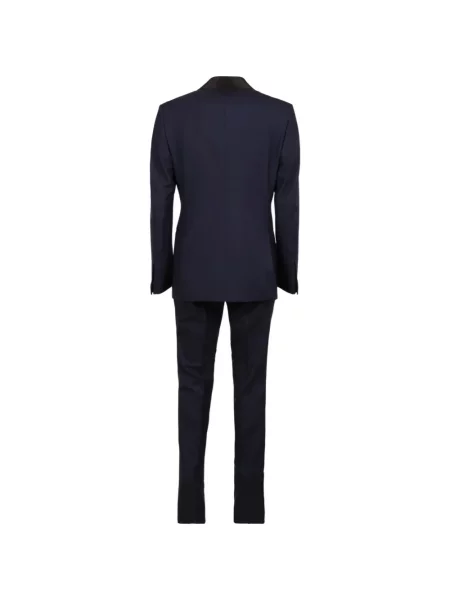 Costum Tom Ford cu rever albastru