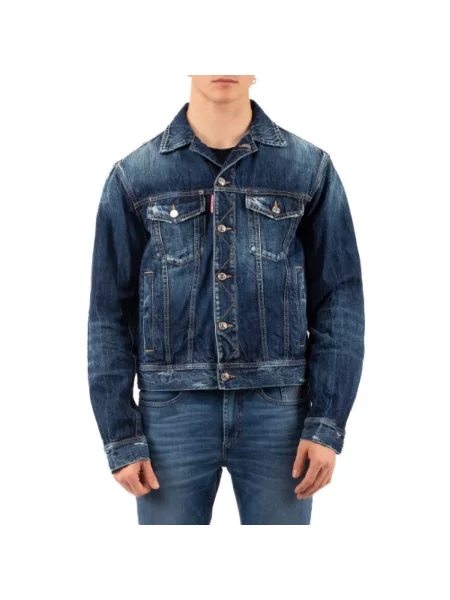 Kurtka Dsquared2 niebieska