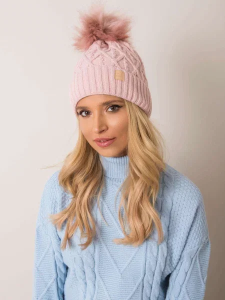 Kapa s šiltom Fashionhunters roza