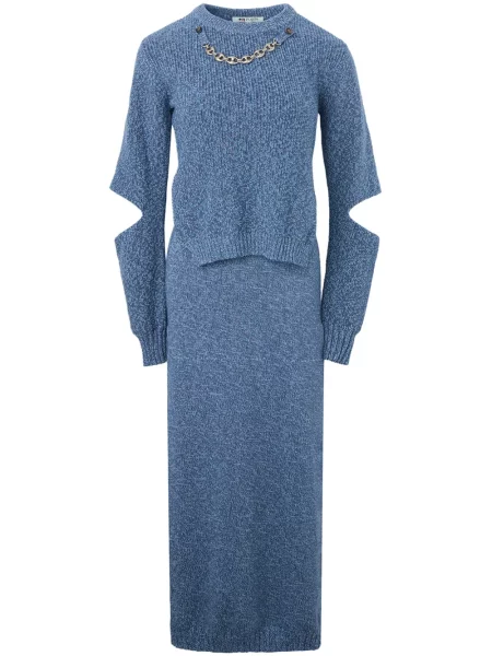 Rochie Ports 1961 tricotate de costum albastru
