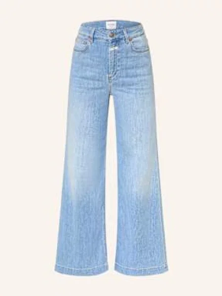 Closed Wide Leg Džíny Glow Up lbl light blue modré