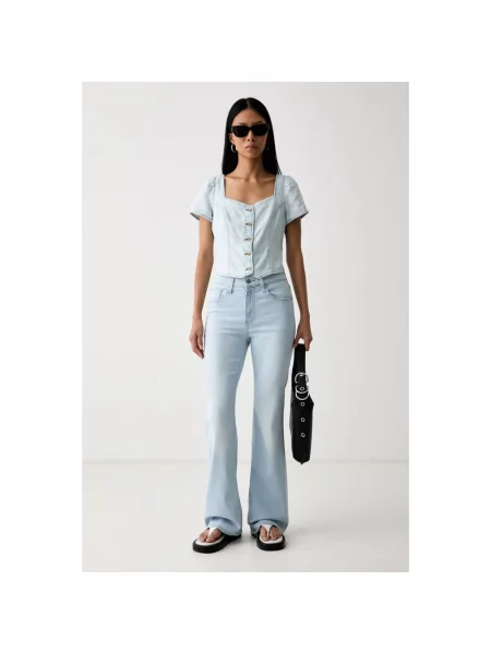 Jeansy dzwony Levi's niebieskie