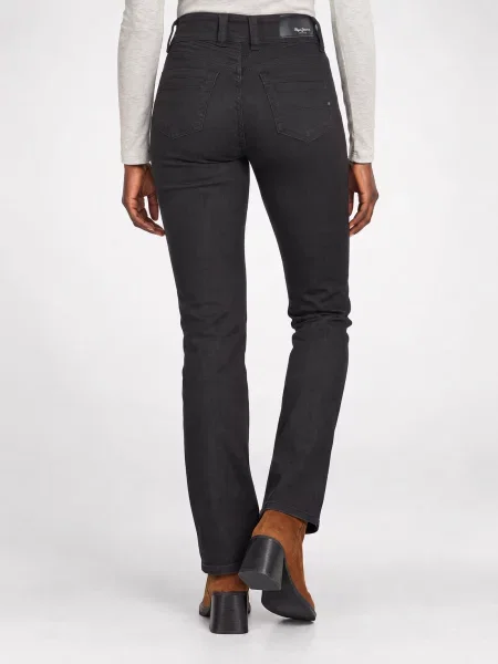 Denim ruha Pepe Jeans fekete