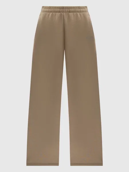 Спортивні штани з логотипом Vetements бежеві