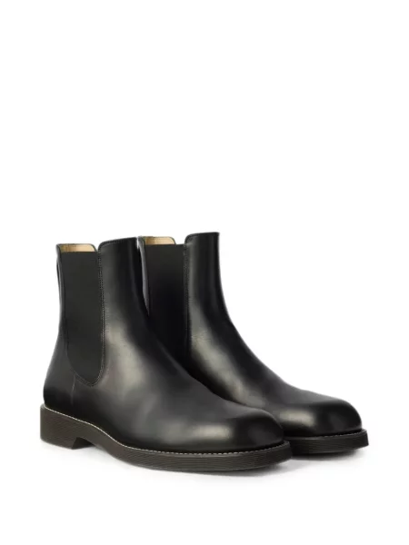 Botine chelsea Lemaire din piele negru