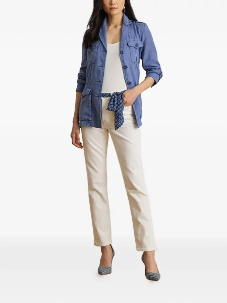Geacă Lauren Ralph Lauren albastru