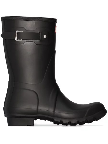 Botine Hunter cu autograf negru