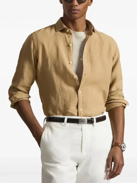 Czapka z daszkiem Polo Ralph Lauren w kratkę z twillu biznesowa niebieska