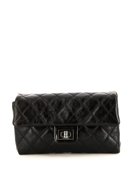 Klasický pásek Chanel Pre-owned černý