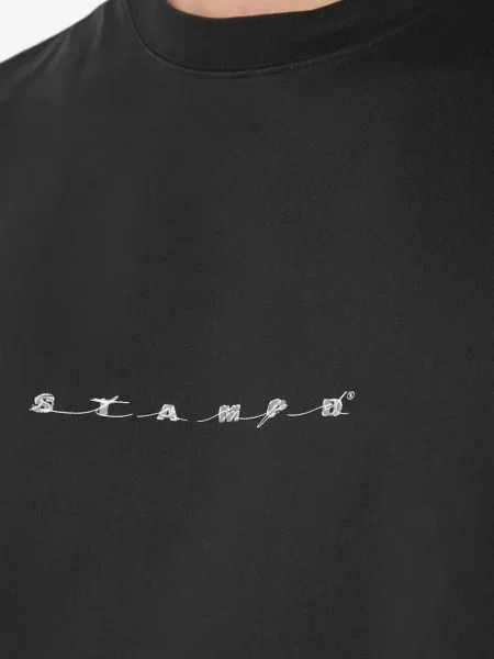 Tricou Stampd cu imagine negru