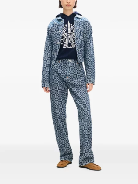 Hoodie Kenzo με κέντημα μπλε