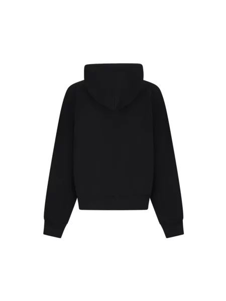 Bluza z kapturem Off-white z kapturem z nadrukiem biała