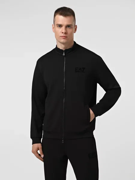 Свитер Ea7 из модала черный