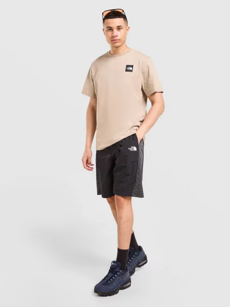 The North Face T-Shirt M Multi Location Globe beżowa