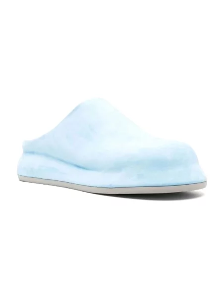Klapki Jacquemus niebieskie